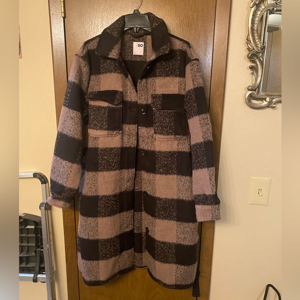BNWT Flannel Shacket XL